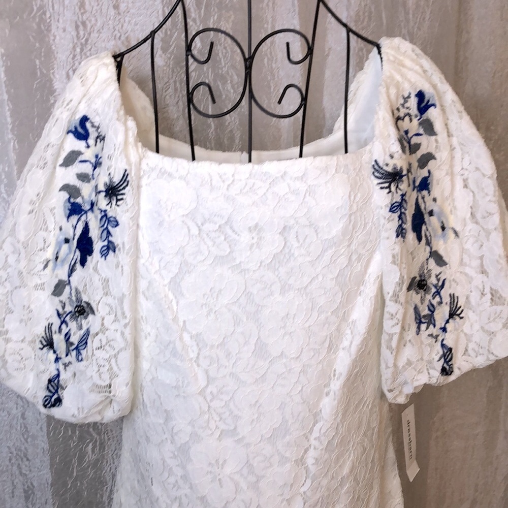 TAYLOR floral lace dress